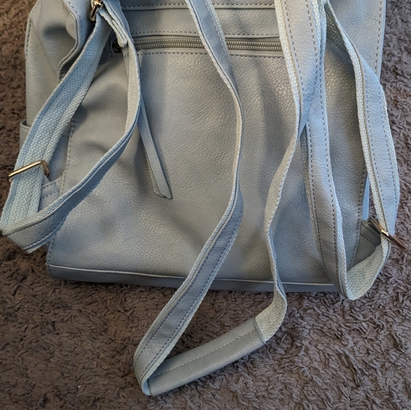 Light blue backpack/shoulder bag - Picture 3 of 6